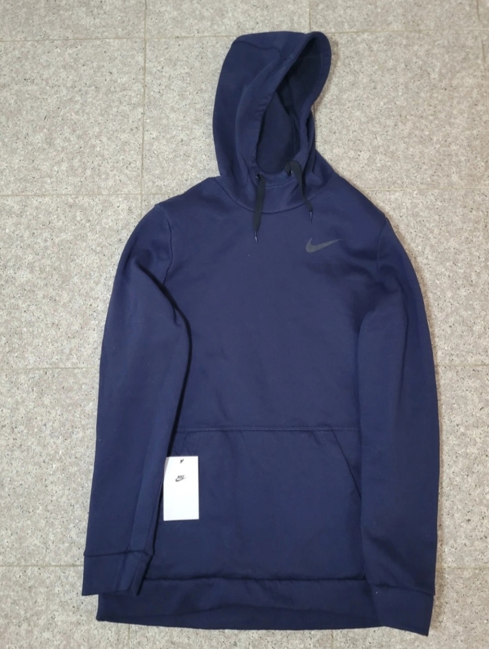 NWT Nike Navy Hoodie with Subtle Swoosh Size Large